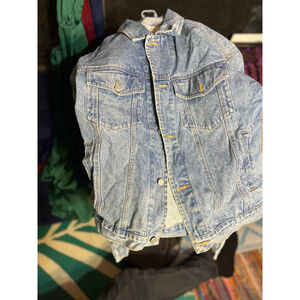 Women's Old Navy Blue Jean Jacket Standard L
